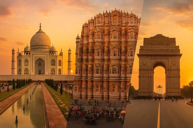 India Golden Triangle Tour โ Delhi Agra Jaipur