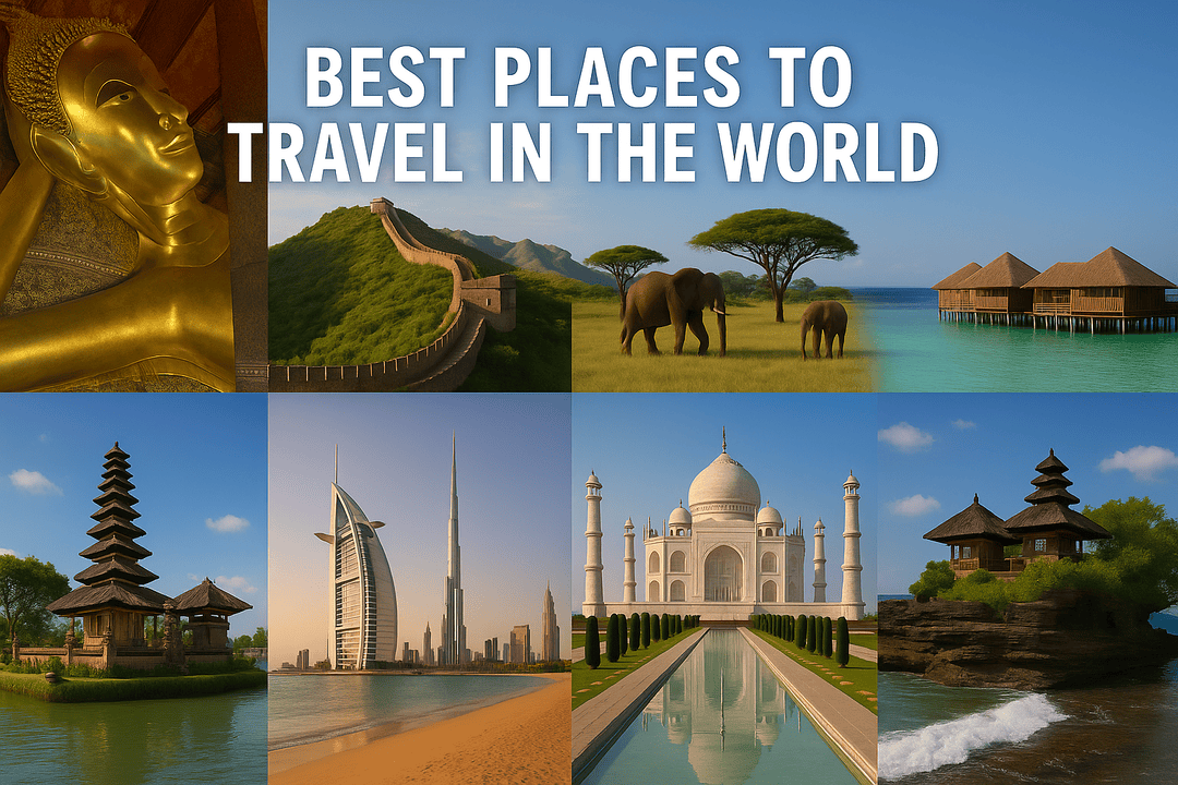 Best places to travel for 2025