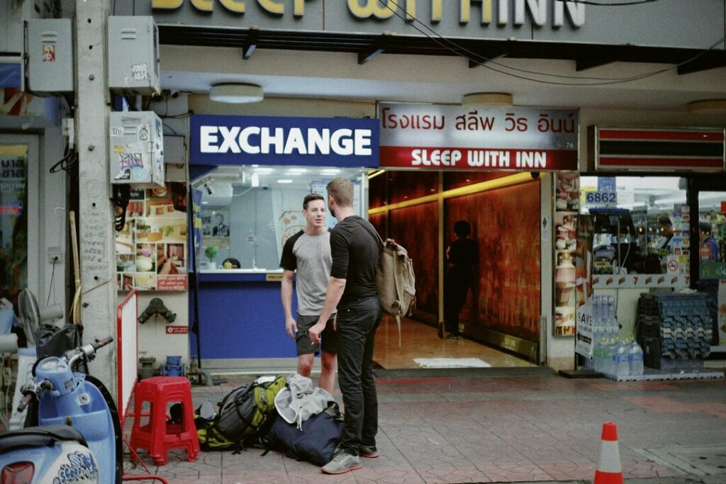 Currency exchange in Thailand