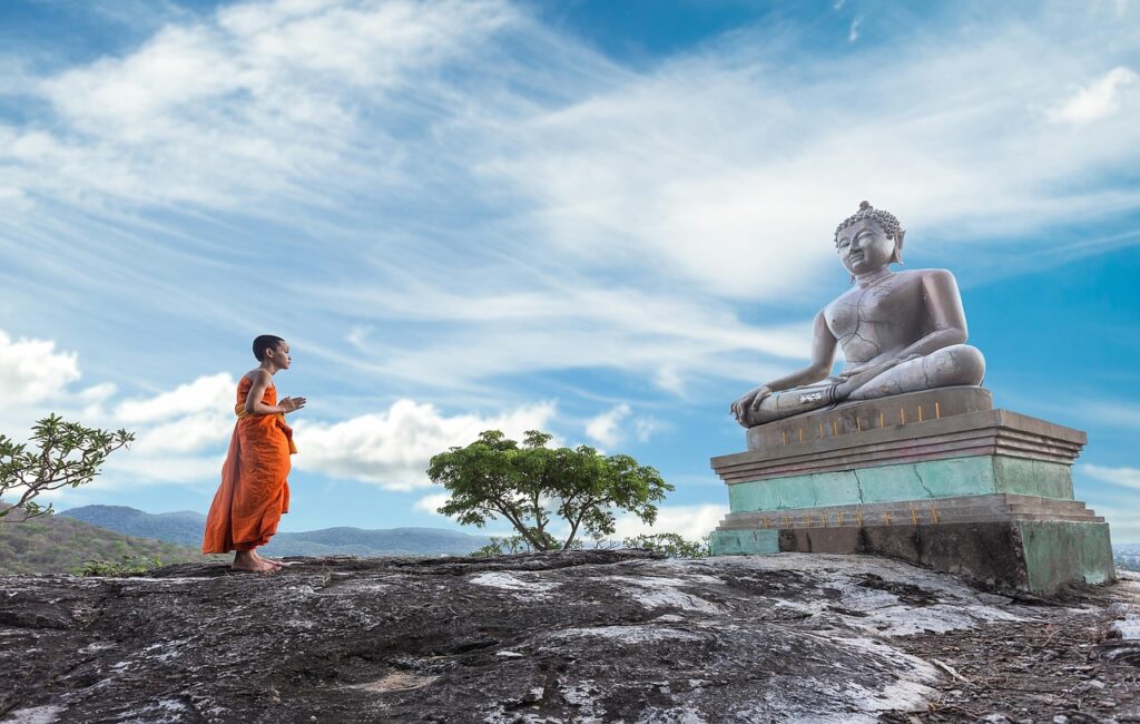 Buddhist temple in thailand