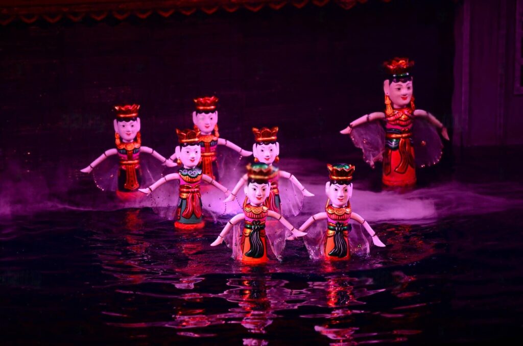 Water Puppet SHow in hanoi , Things to do in Vietnam