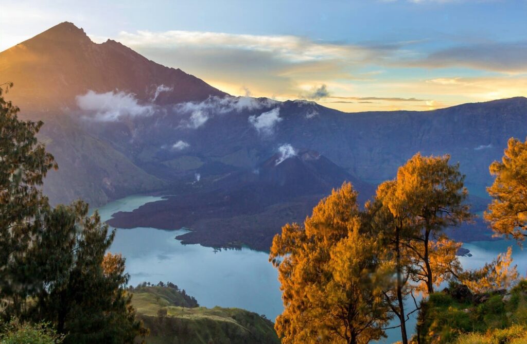 lombok Mountain rinjani