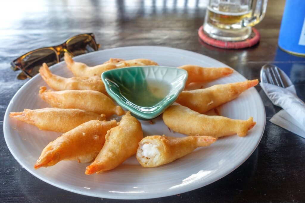 Thai Style Prawn tempura