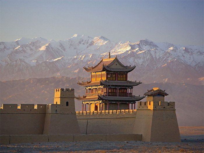 Jiayuguan, Great wall of China