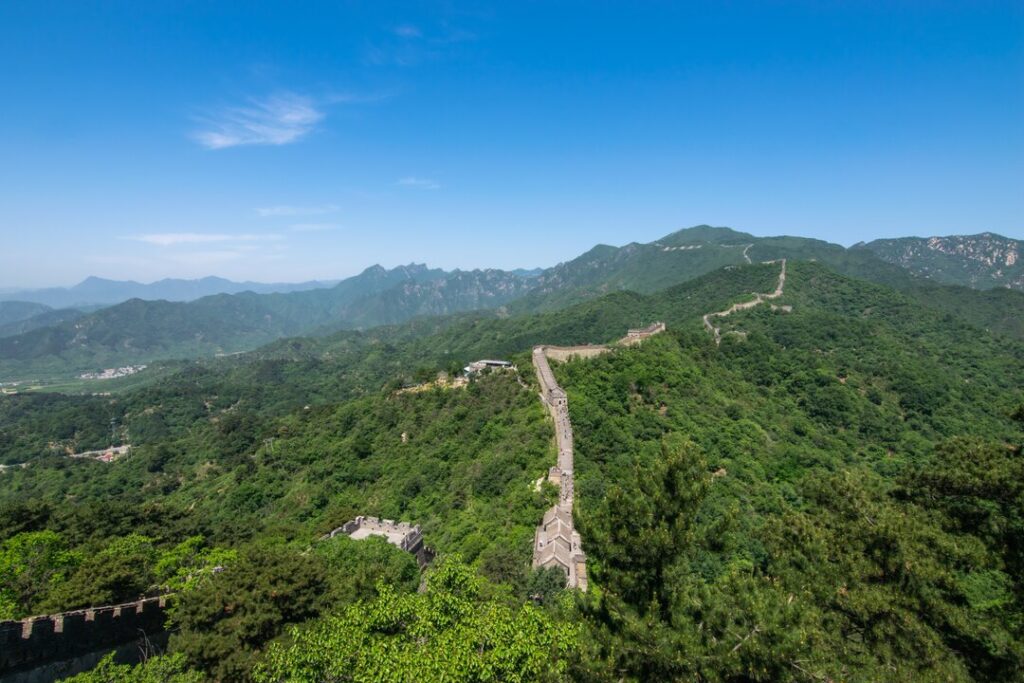 Mutianyu section, pictures of great wall of china