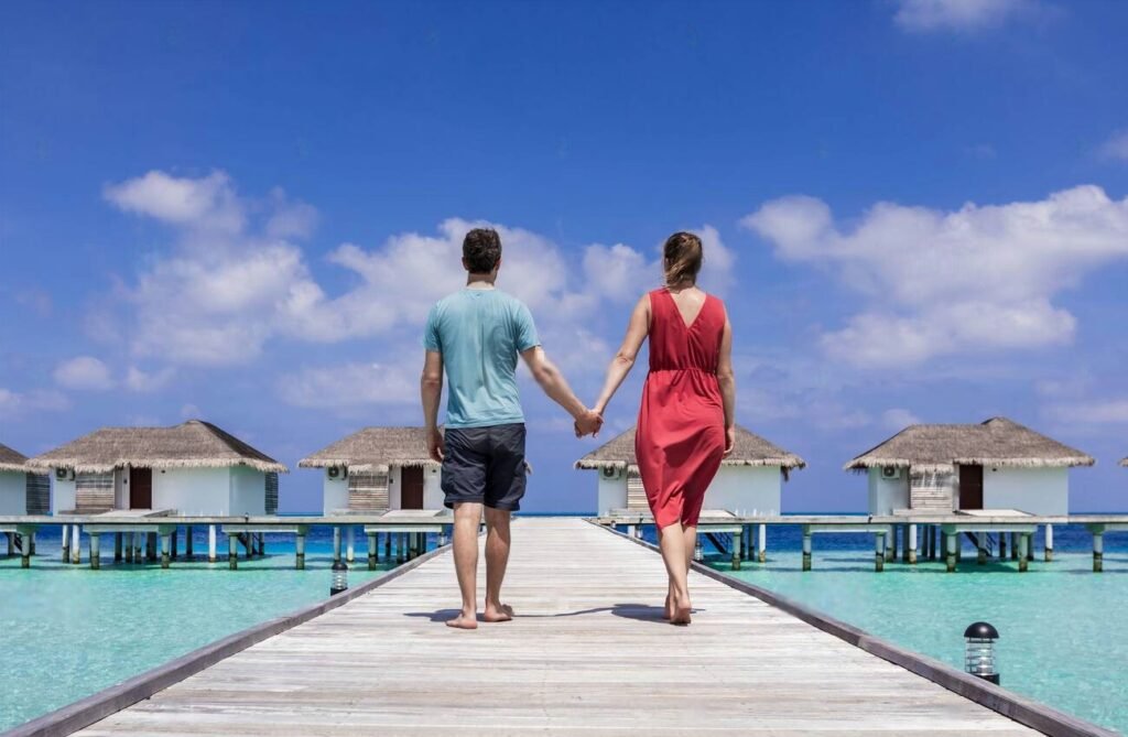 Maldives honeymoon