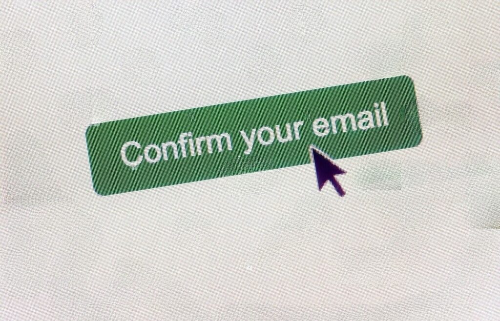 confirmation email
