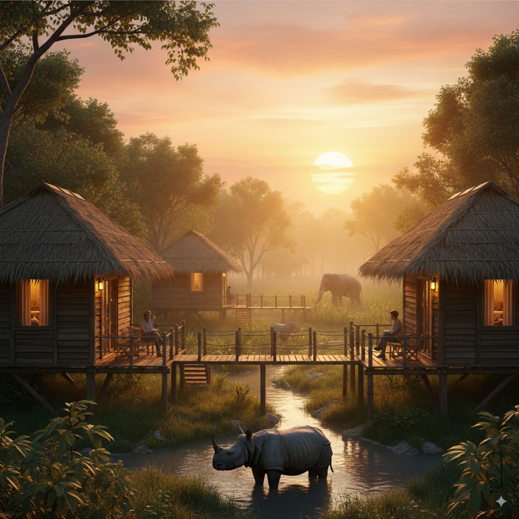 Chitwan Jungle Stay 4 Days